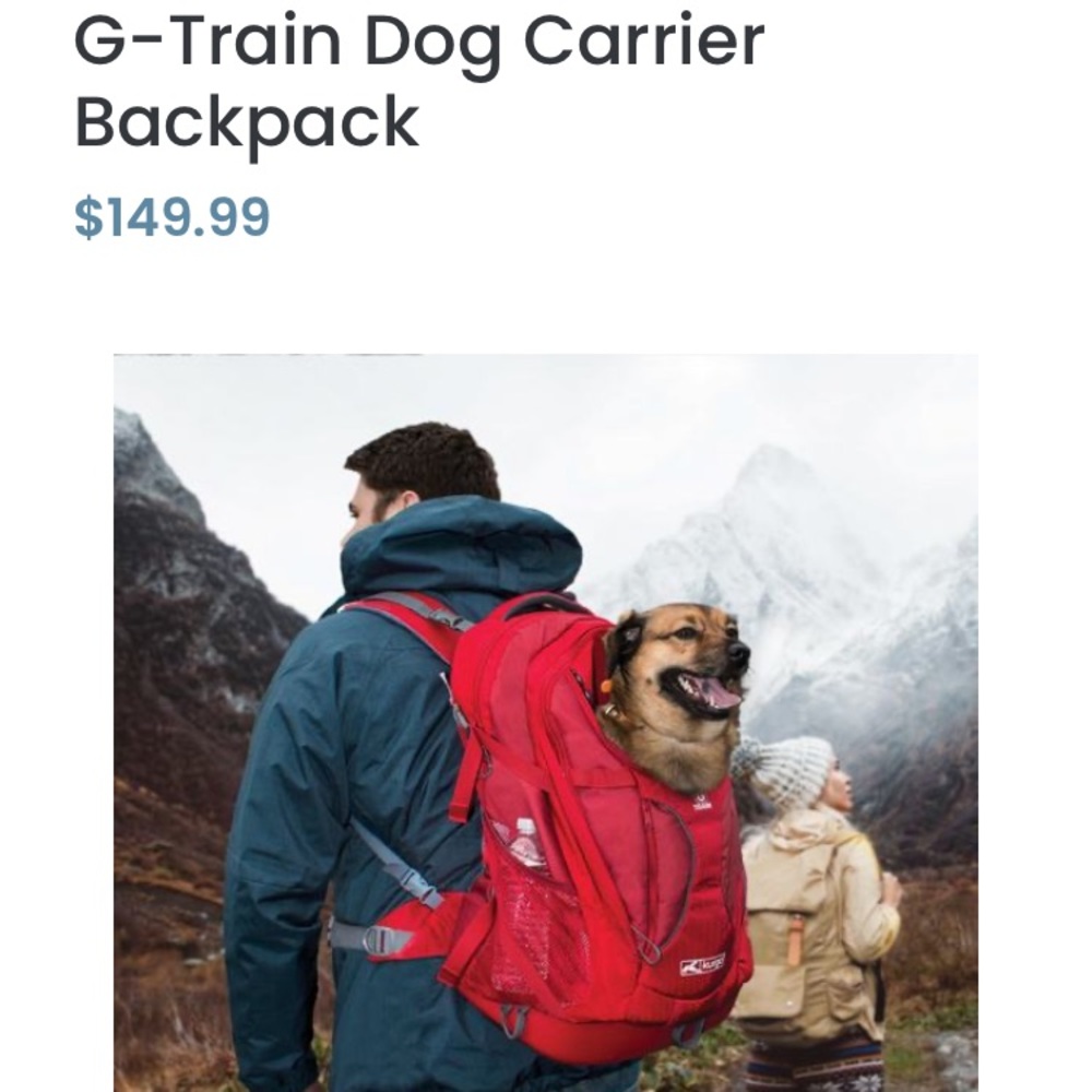 Kurgo G Train Dog Carrier Backpack